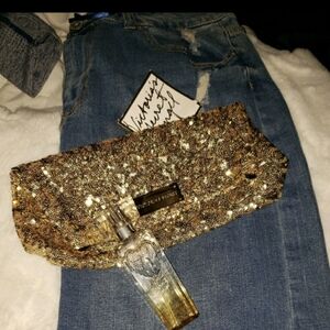 Victoria secret sequence cosmetic bag